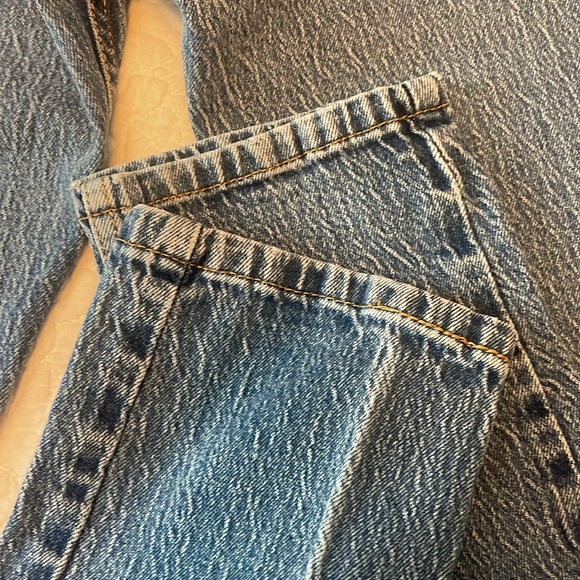 Levi Strauss W29 L32 medium wash 511 blue jean zipp and button fly 5 pocket UEC - Picture 7 of 12